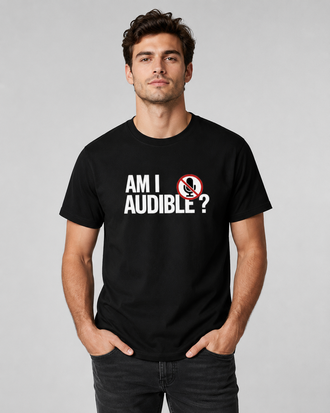 Am I Audible? Unisex Classic Crew T-Shirt