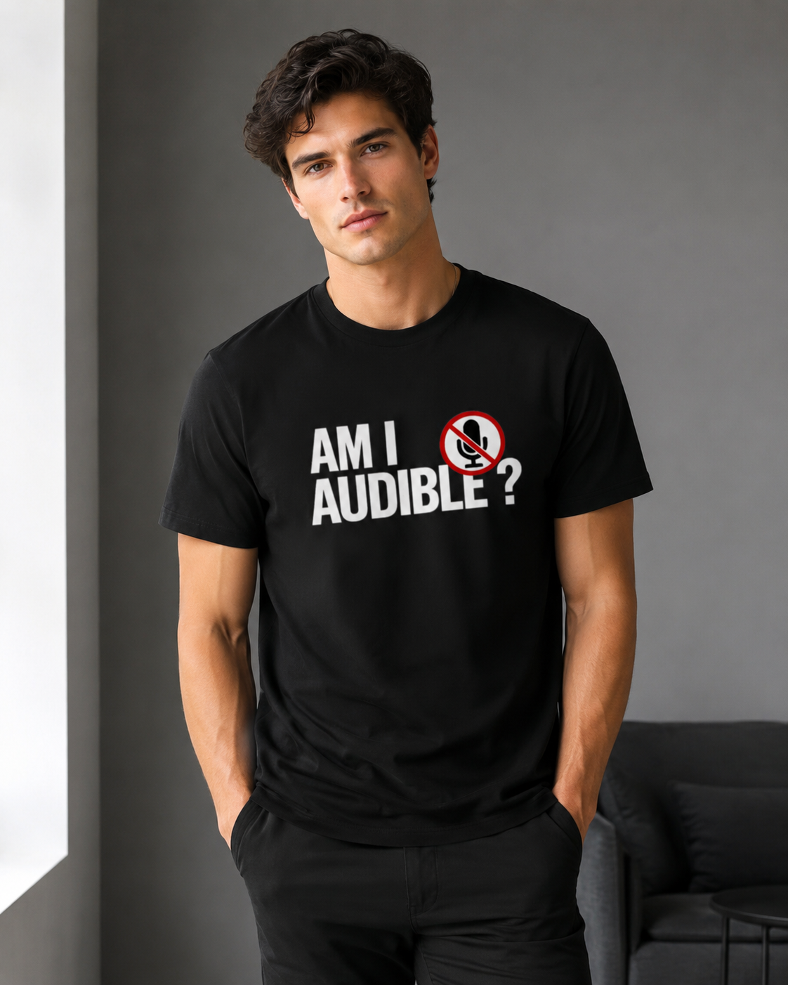 Am I Audible? Unisex Classic Crew T-Shirt