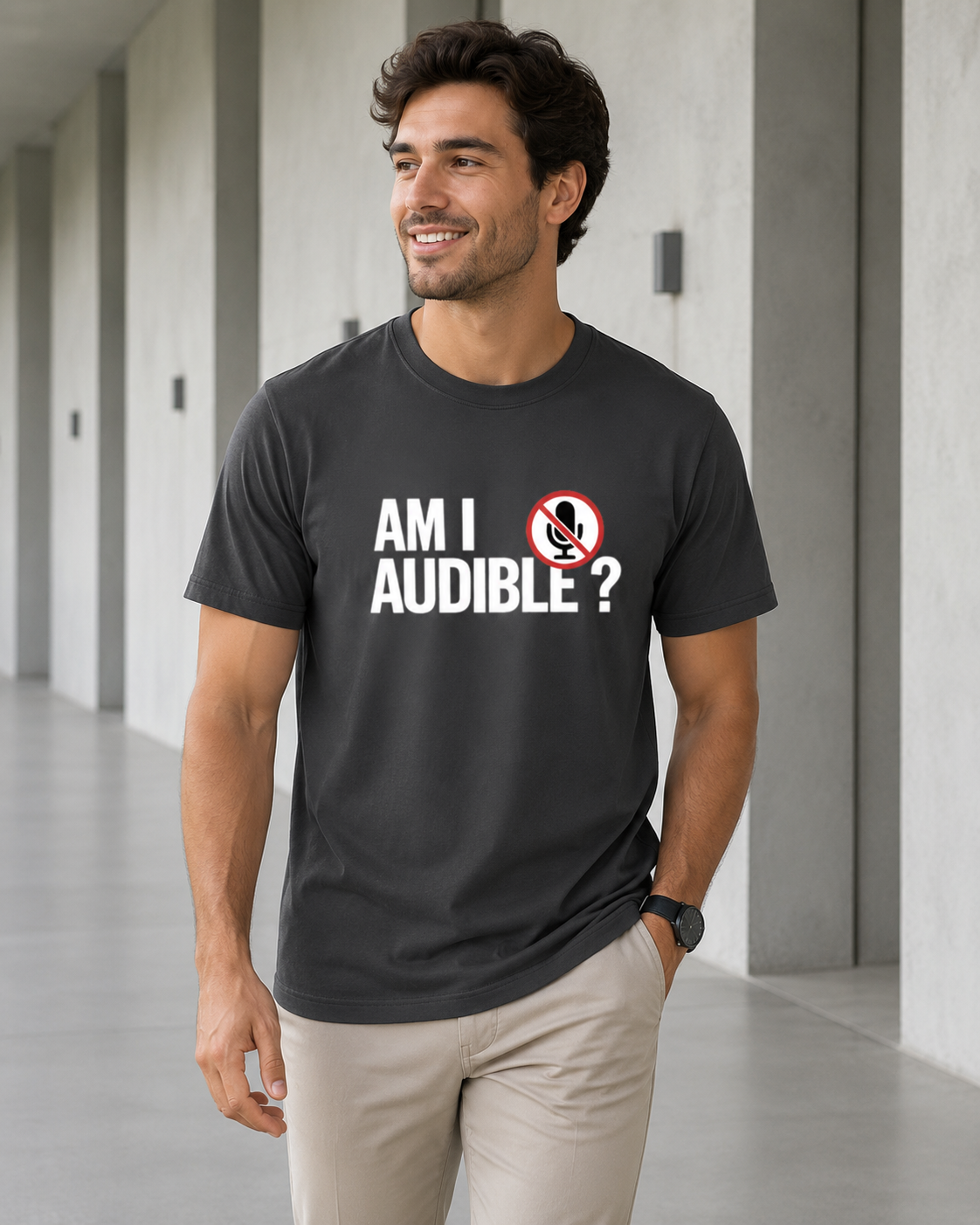 Am I Audible? Unisex Classic Crew T-Shirt