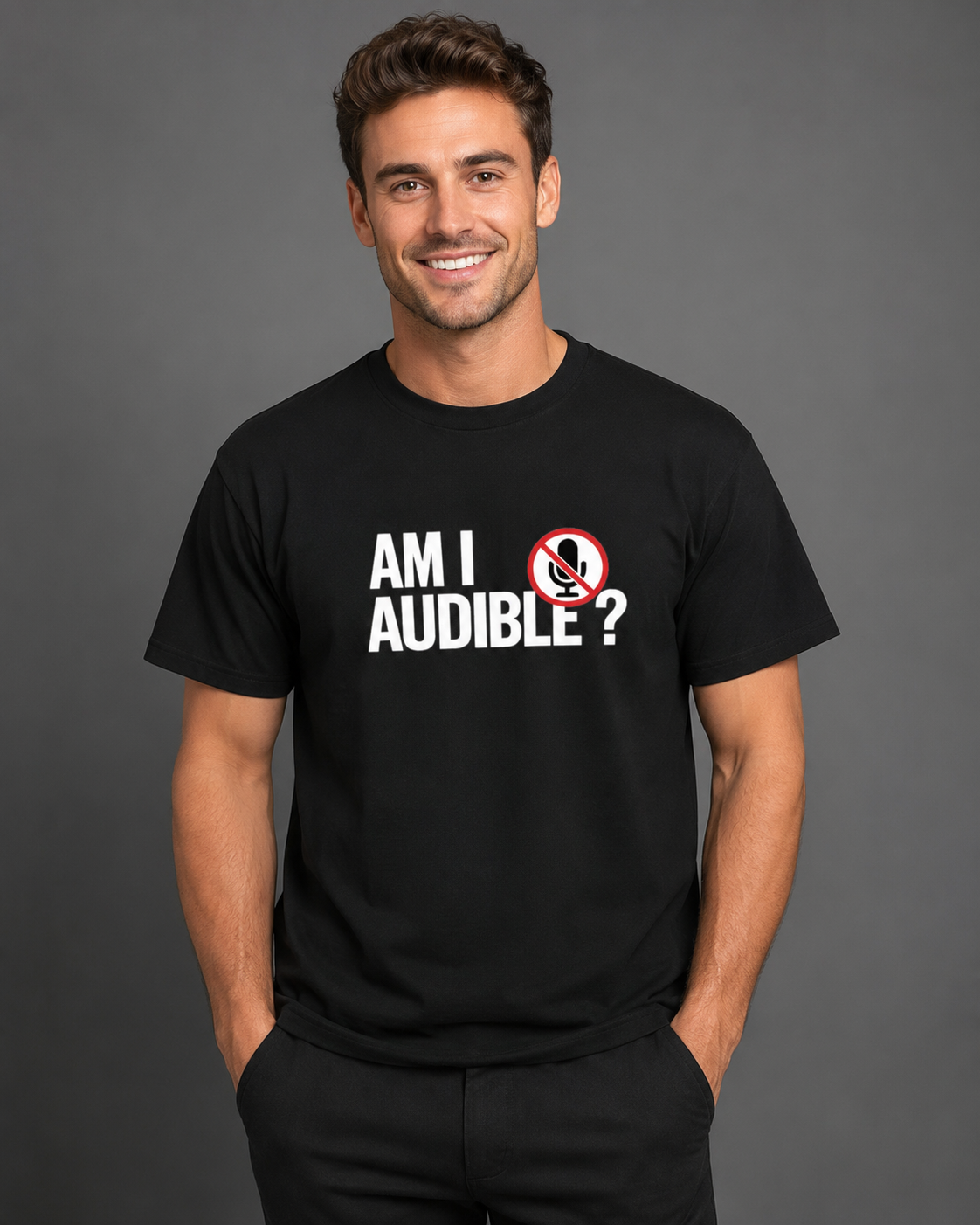 Am I Audible? Unisex Classic Crew T-Shirt