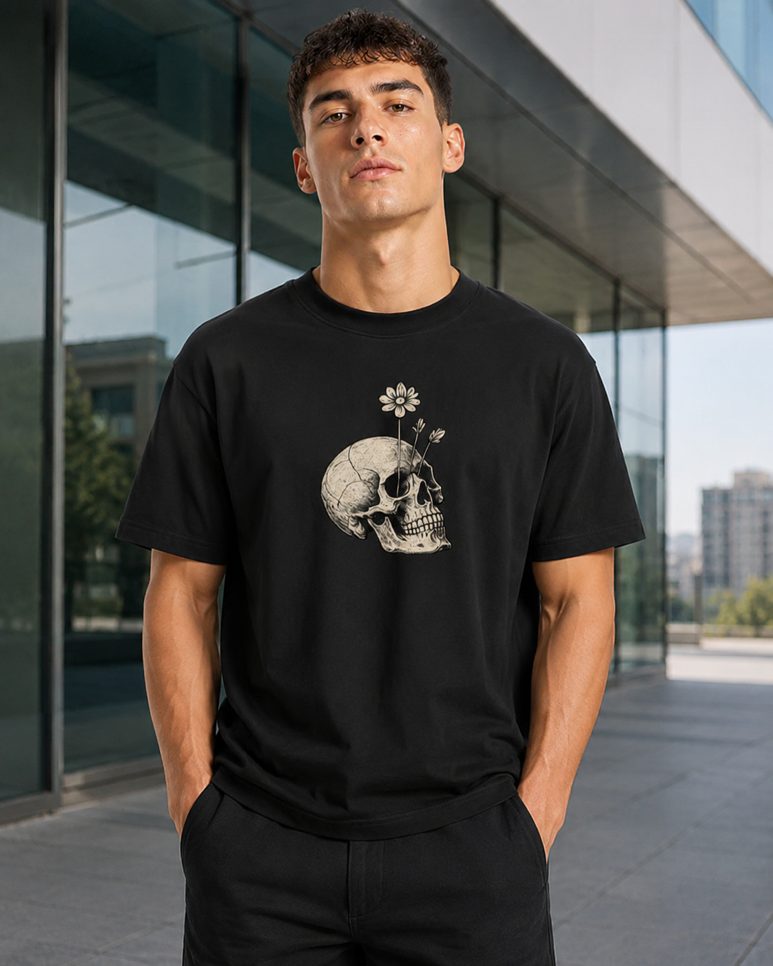 Bloom After Darkness T-shirt- Unisex Classic Crew T-Shirt