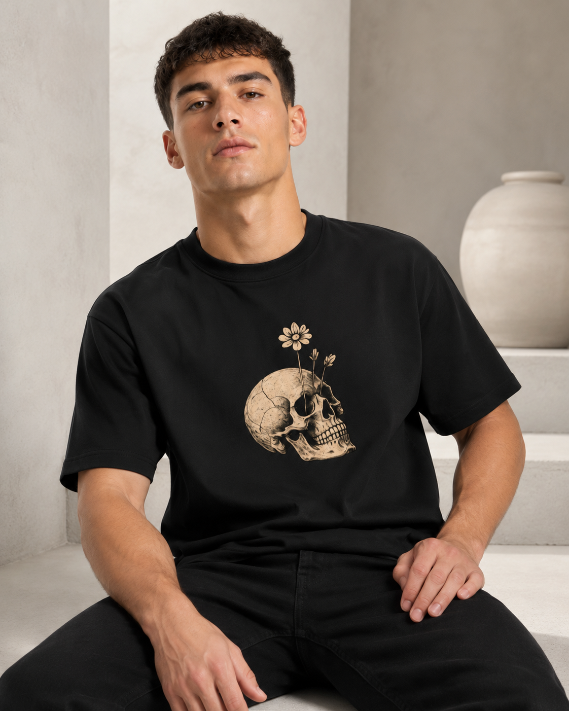 Bloom After Darkness T-shirt- Unisex Classic Crew T-Shirt