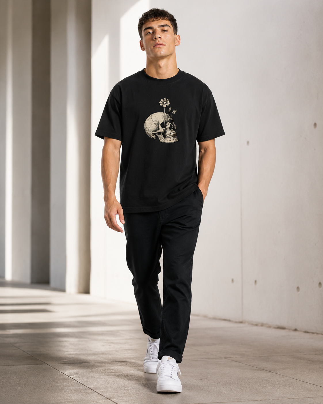 Bloom After Darkness T-shirt- Unisex Classic Crew T-Shirt