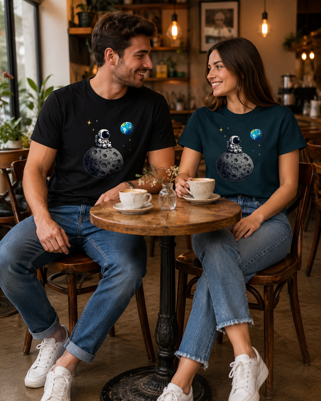 Cosmic Explorer T-shirt - Unisex Classic Crew T-Shirt