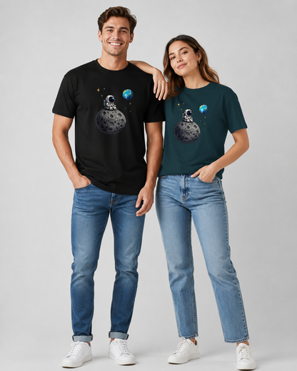 Cosmic Explorer T-shirt - Unisex Classic Crew T-Shirt