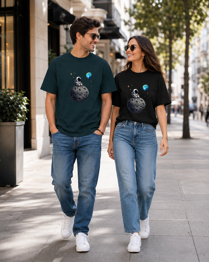 Cosmic Explorer T-shirt - Unisex Classic Crew T-Shirt