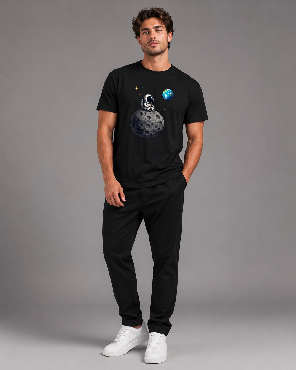 Cosmic Explorer T-shirt - Unisex Classic Crew T-Shirt