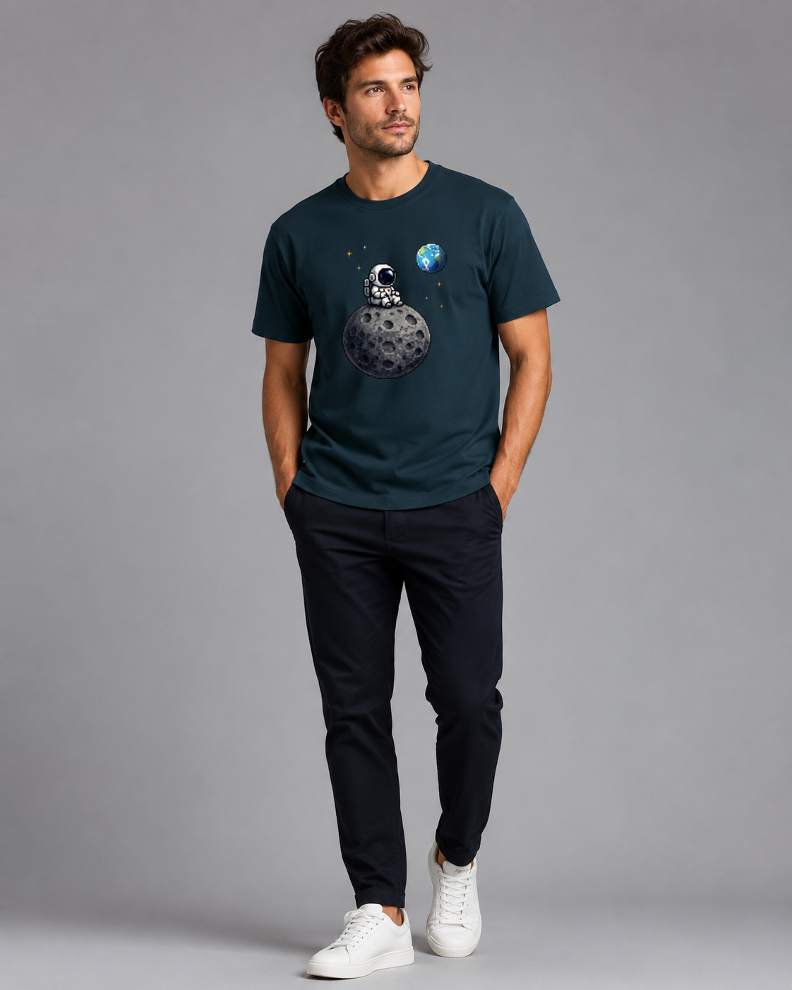 Cosmic Explorer T-shirt - Unisex Classic Crew T-Shirt