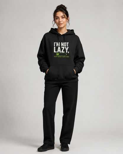 Energy Saving Mode Hoodie- Unisex Hoodie