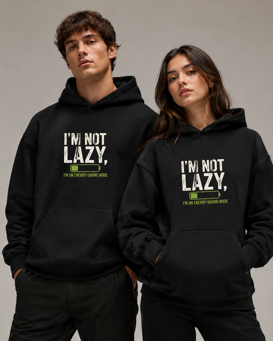 Energy Saving Mode Hoodie- Unisex Hoodie