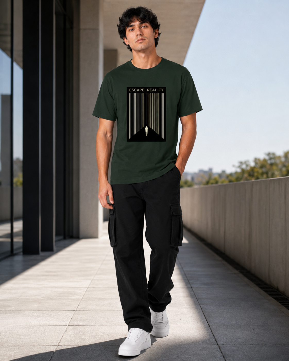 Escape Reality T-shirt- Unisex Classic Crew T-Shirt