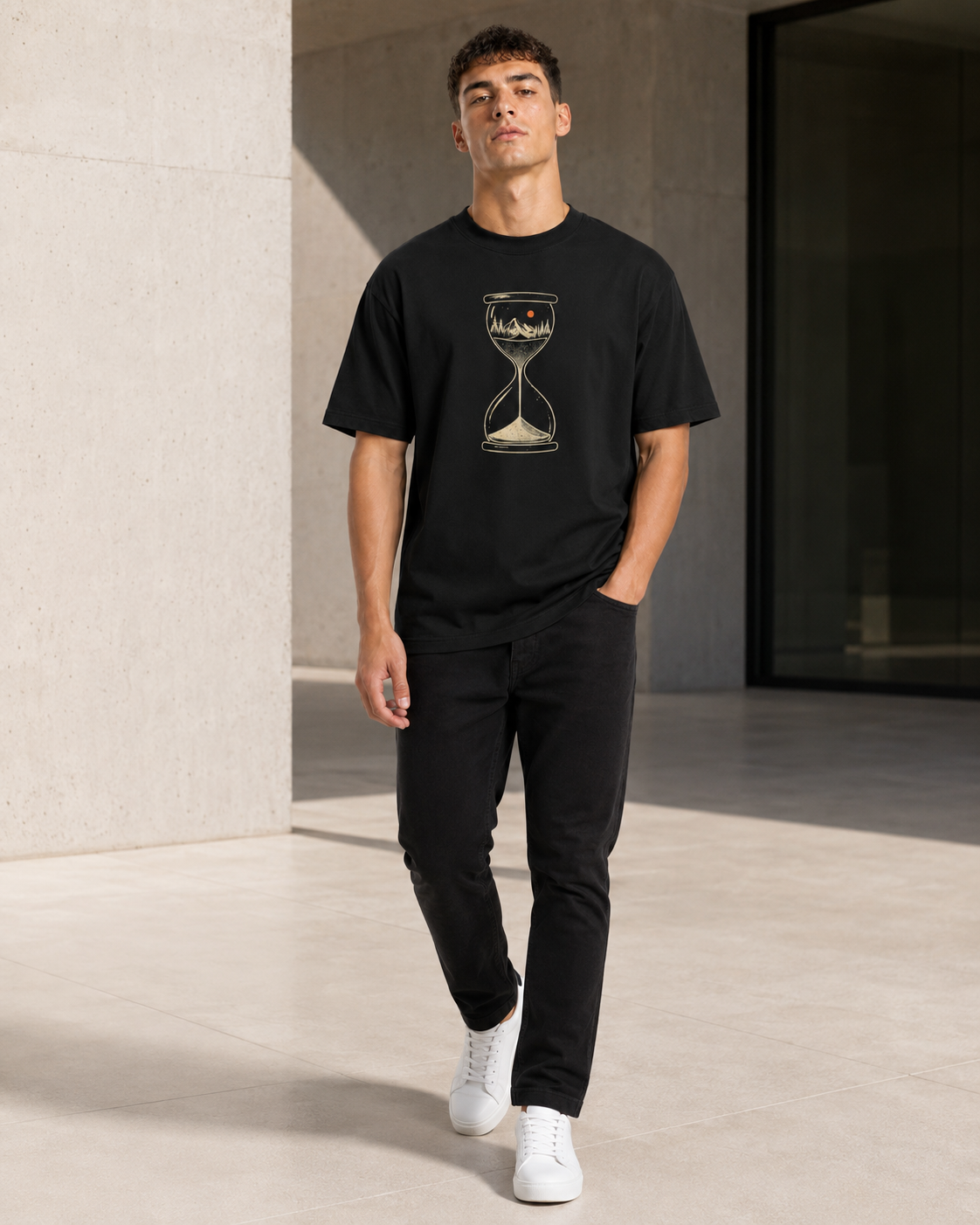 Eternal Hour Glass T-Shirt - Unisex Classic Crew T-Shirt