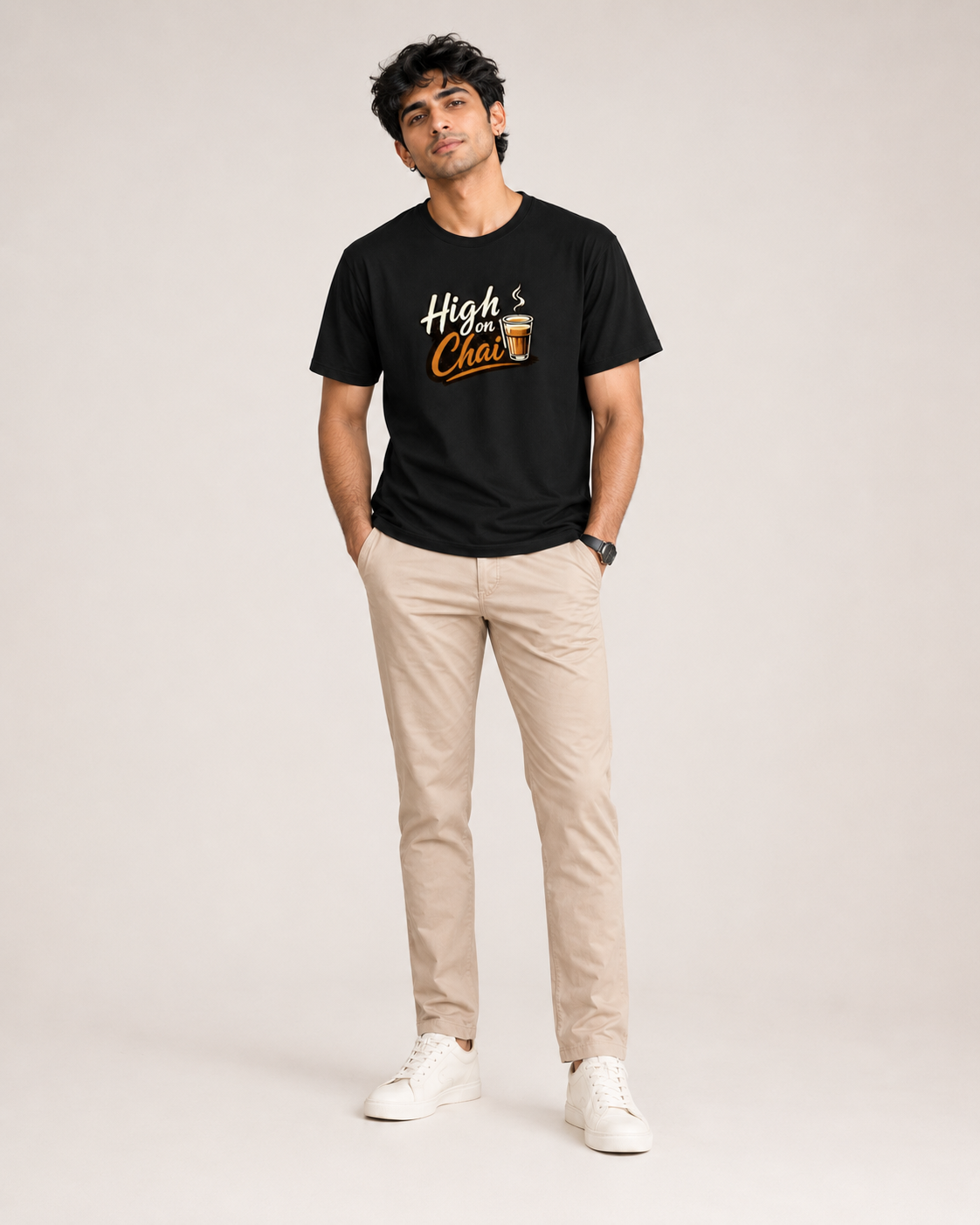 High on Chai - Unisex Classic Crew T-Shirt