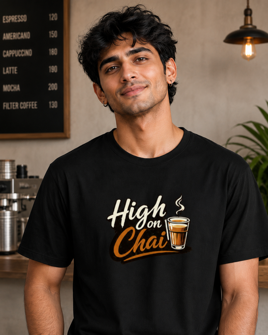 High on Chai - Unisex Classic Crew T-Shirt