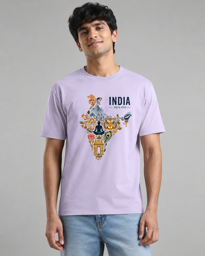 India Heritage T-shirt- Unisex Classic Crew T-Shirt