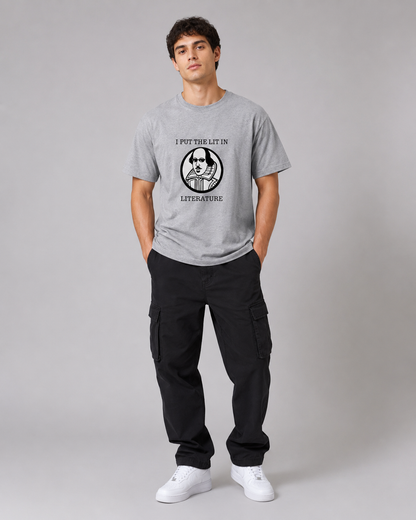 Lit in Literature T-Shirt- Unisex Classic Crew T-Shirt