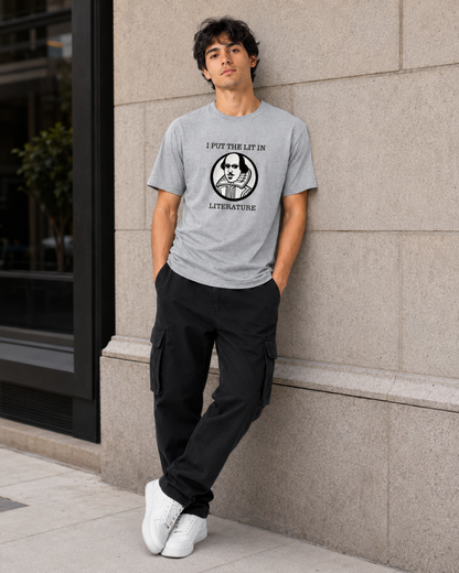 Lit in Literature T-Shirt- Unisex Classic Crew T-Shirt