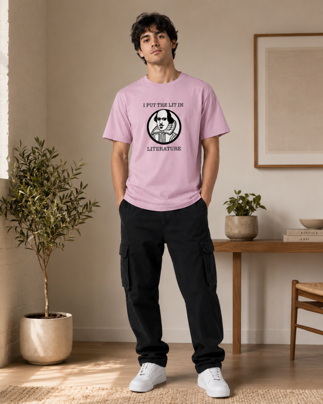 Lit in Literature T-Shirt- Unisex Classic Crew T-Shirt