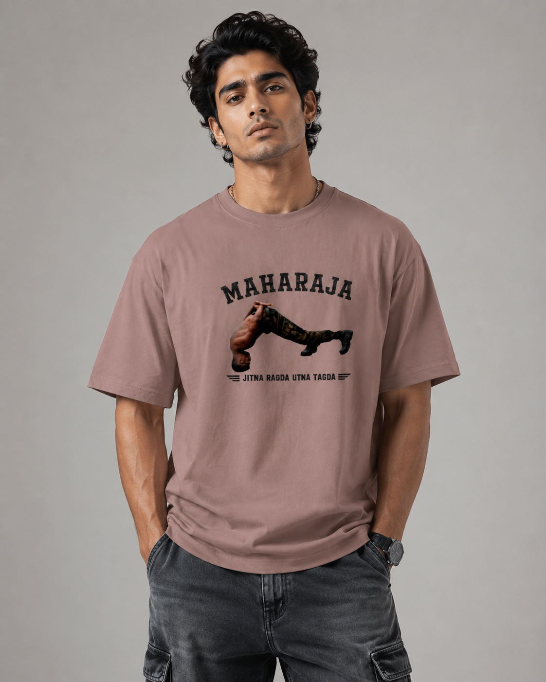 Maharaja Attitude T-shirt - Unisex Classic Crew T-Shirt