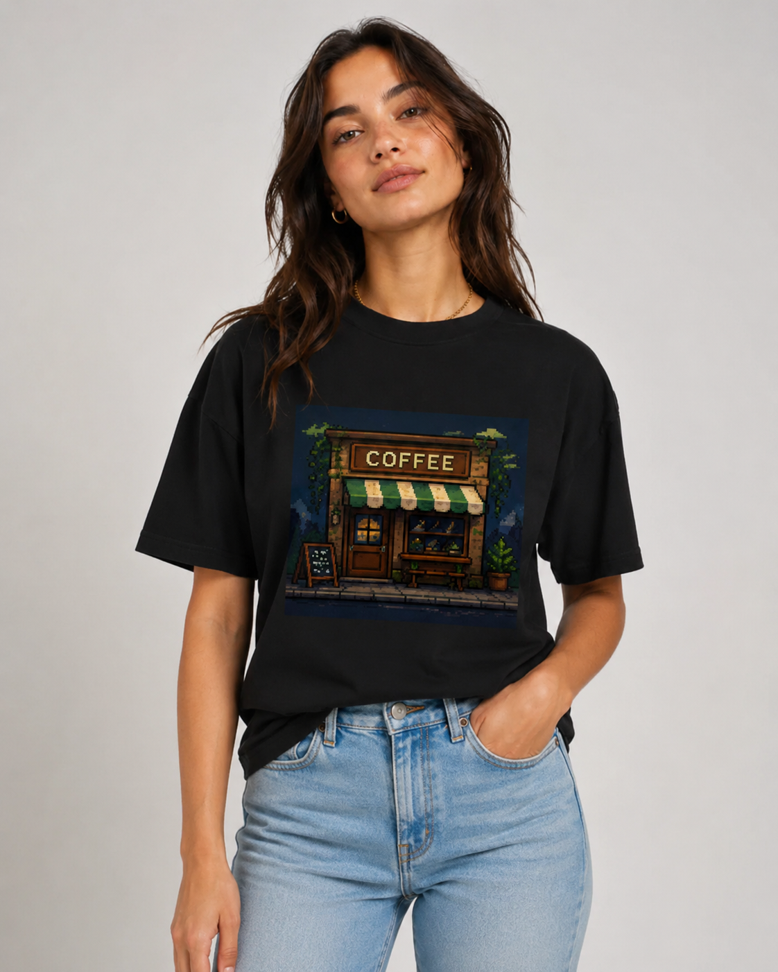 Midnight Coffee Tshirt - Women