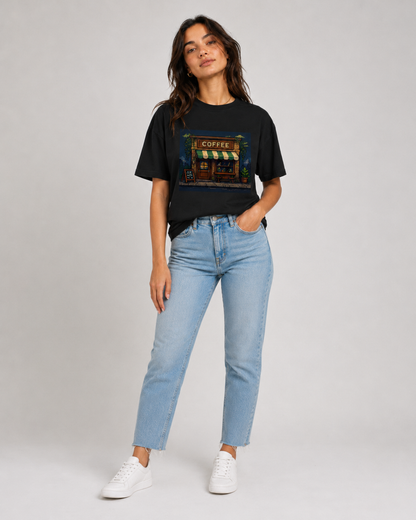 Midnight Coffee Tshirt - Women