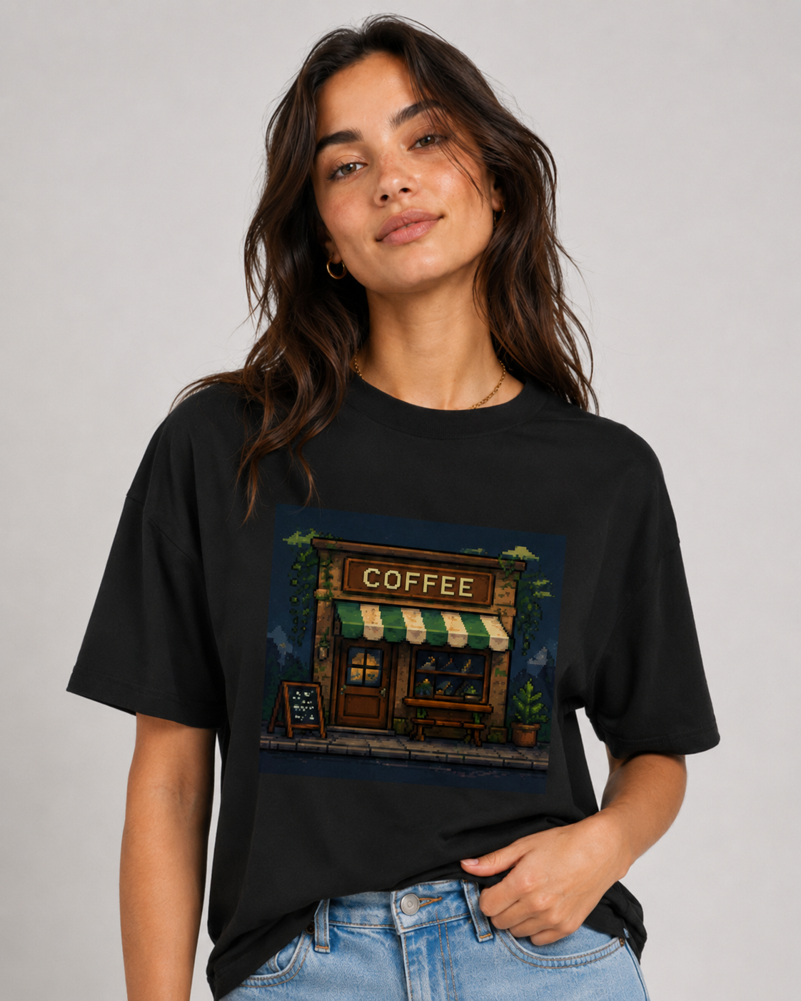 Midnight Coffee Tshirt - Women