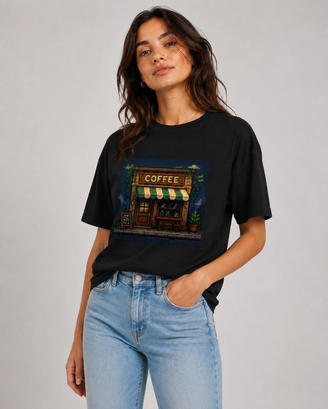 Midnight Coffee Tshirt - Women