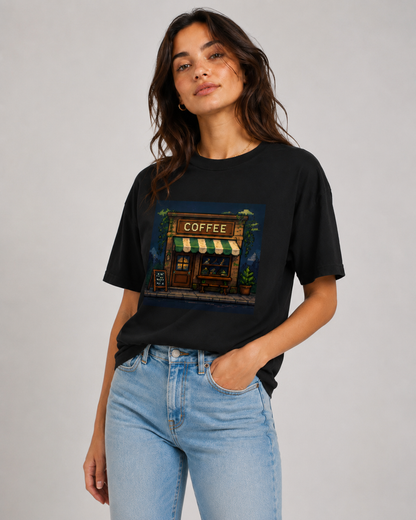 Midnight Coffee Tshirt - Women