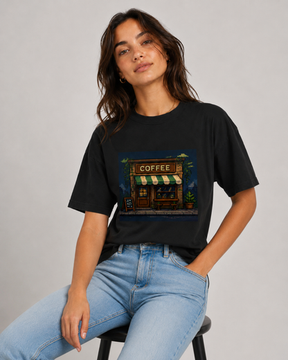 Midnight Coffee Tshirt - Women