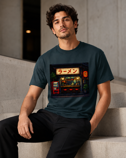 Midnight Ramen T-shirt - Unisex Classic Crew T-Shirt