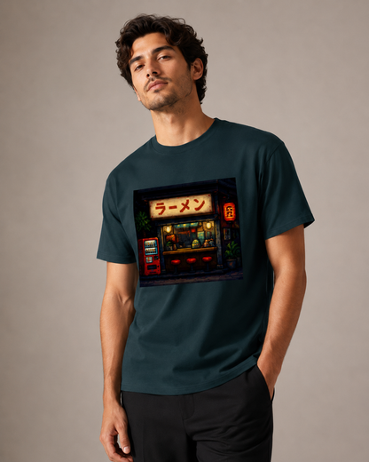 Midnight Ramen T-shirt - Unisex Classic Crew T-Shirt