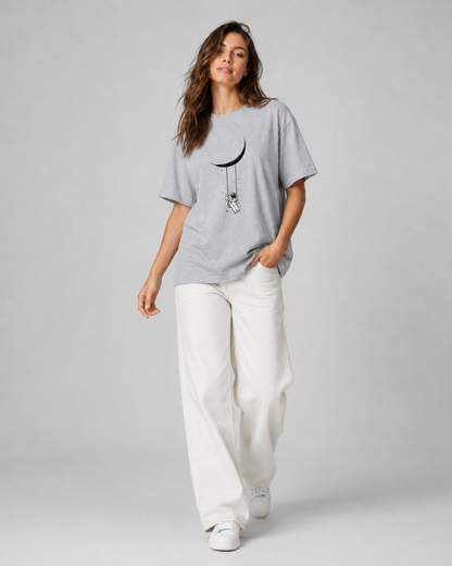 Moon Drift Graphic Tee - Women