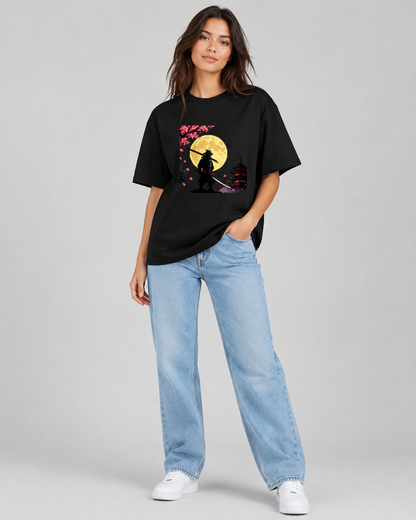 Moonlit Samurai T-shirt - Women