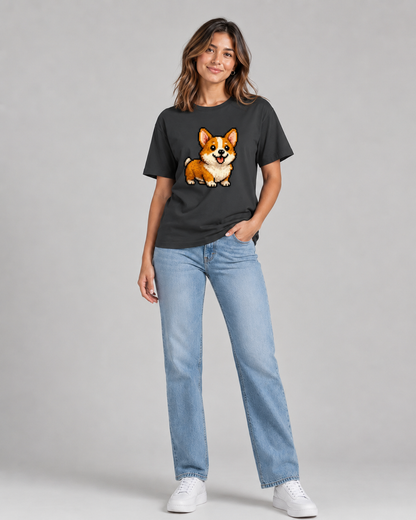 Pixel Puppy T-shirt- Women
