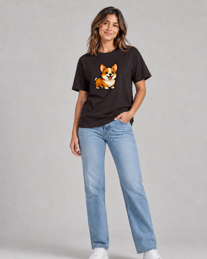 Pixel Puppy T-shirt- Women