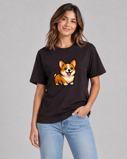Pixel Puppy T-shirt- Women