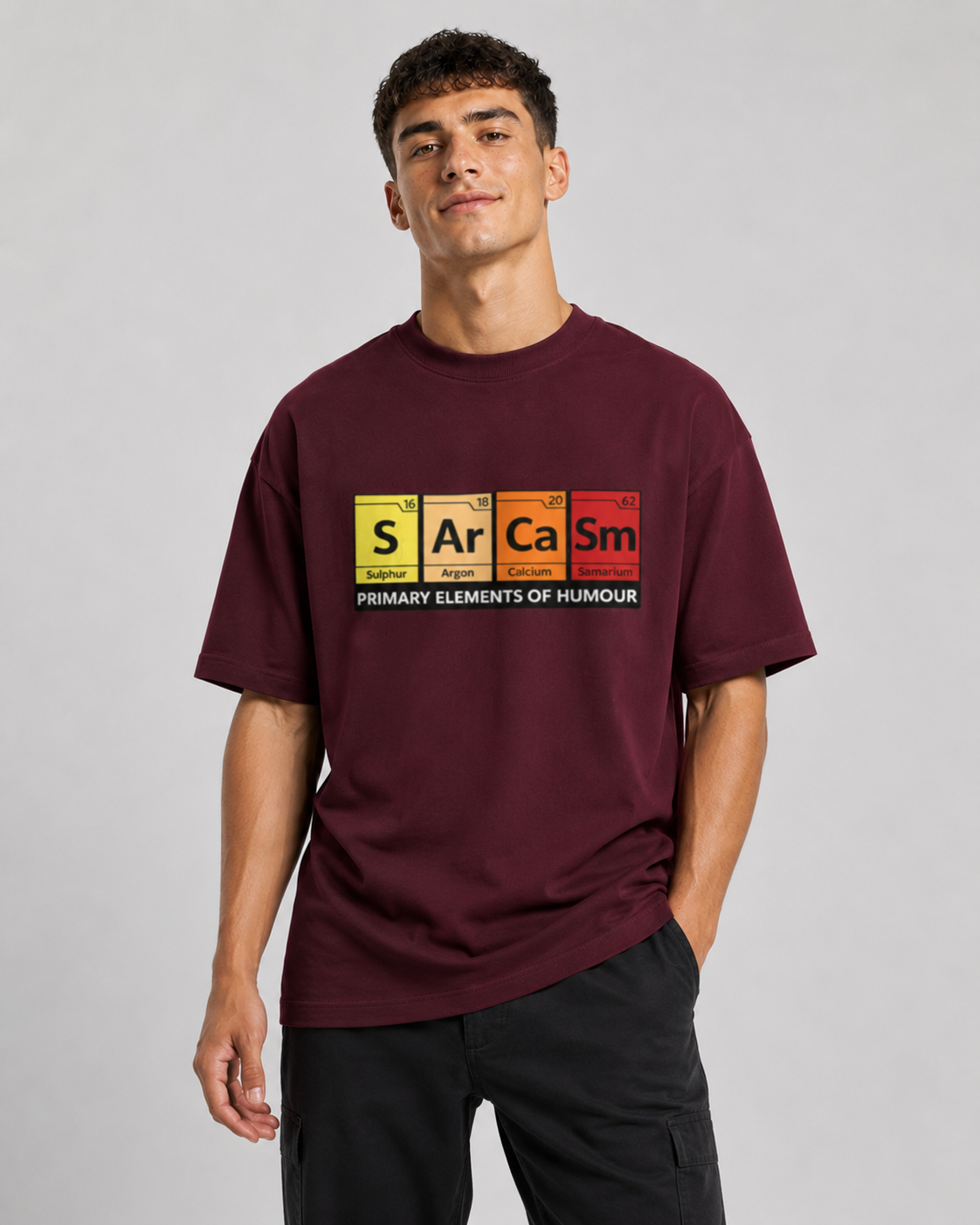 Sarcasm Elements T-shirt- Unisex Classic Crew T-Shirt
