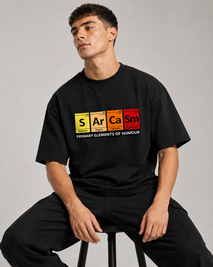 Sarcasm Elements T-shirt- Unisex Classic Crew T-Shirt
