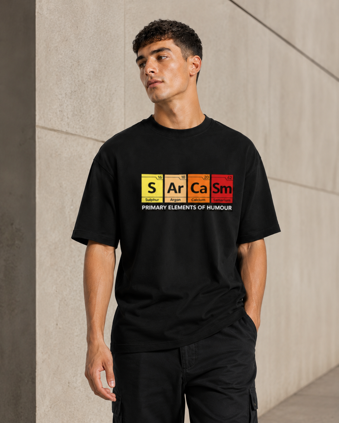 Sarcasm Elements T-shirt- Unisex Classic Crew T-Shirt