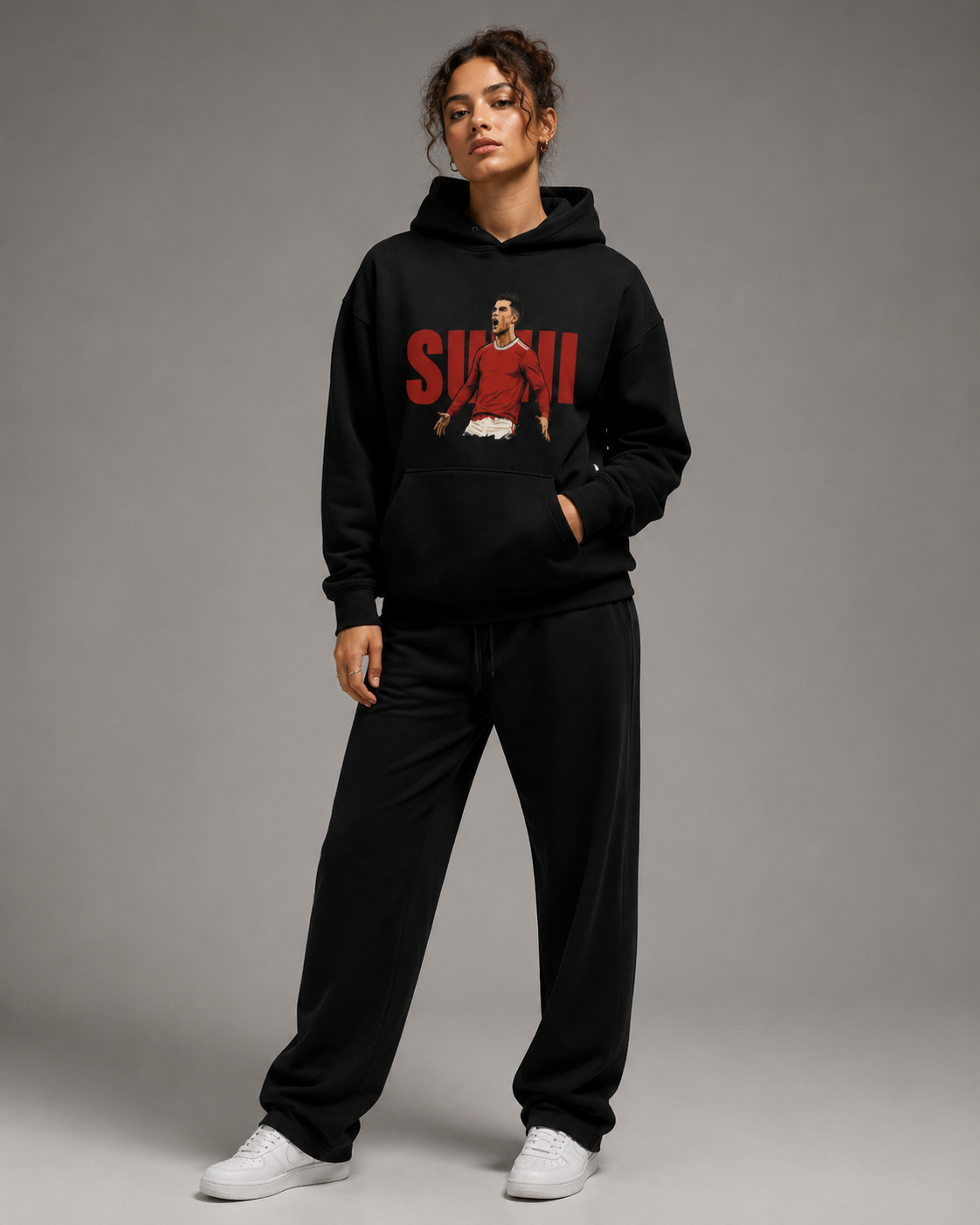 Suiiiii Statement Hoodie- Unisex Pullover Hoodie
