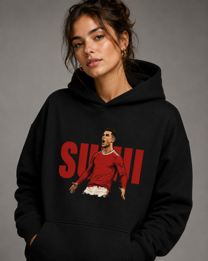 Suiiiii Statement Hoodie- Unisex Pullover Hoodie
