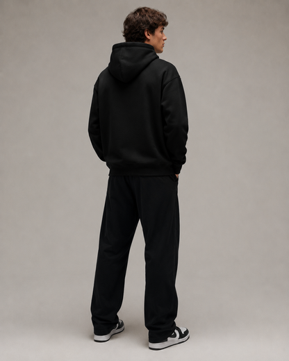 Suiiiii Statement Hoodie Black