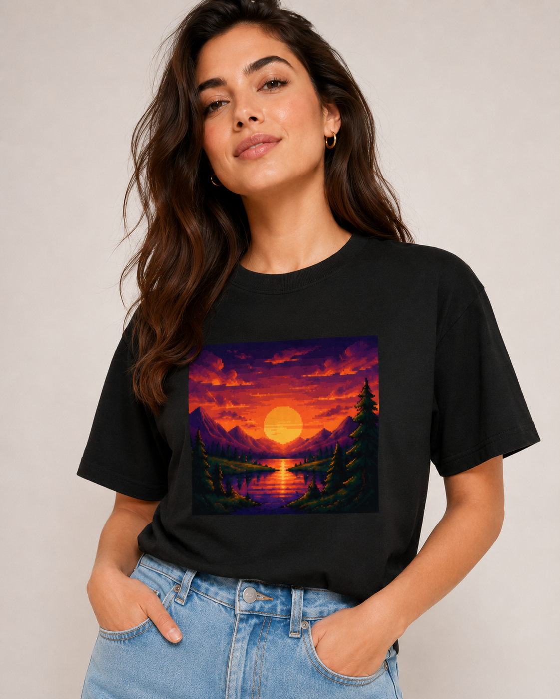 Sunset Escape T shirt - Women