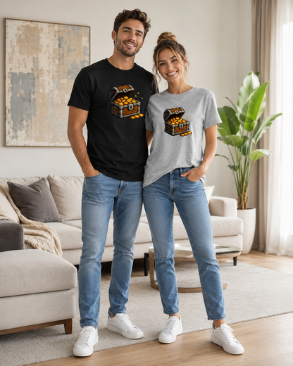 Treasure Hunter T-shirt - Unisex Classic Crew T-Shirt
